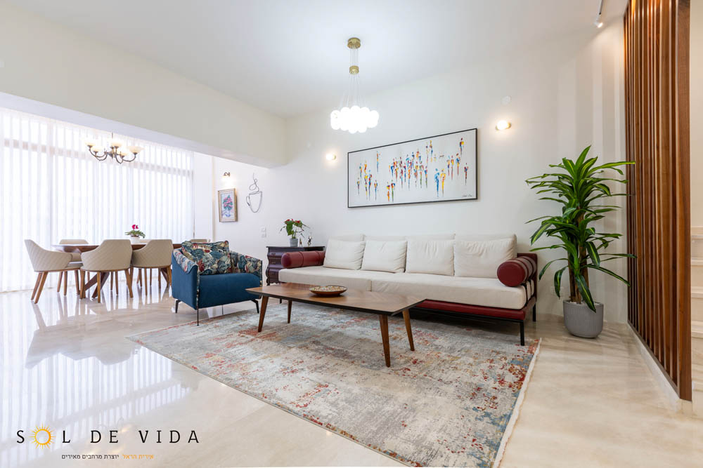 עיצוב פנים קלאסי אלגנטי